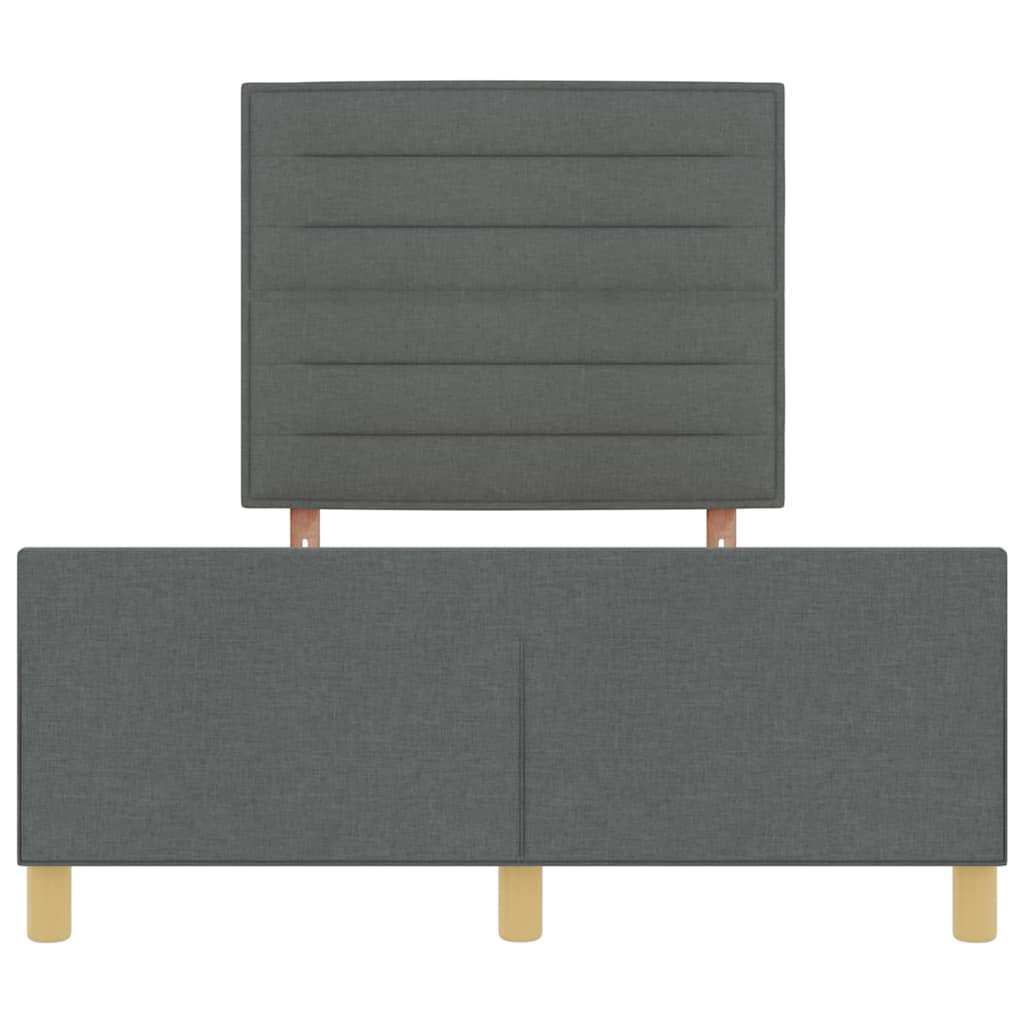 8721288341495_wbg-fr_en_hd_5 vidaXL Bed Frame Grey 135 x 190 cm Fabric - Image 8
