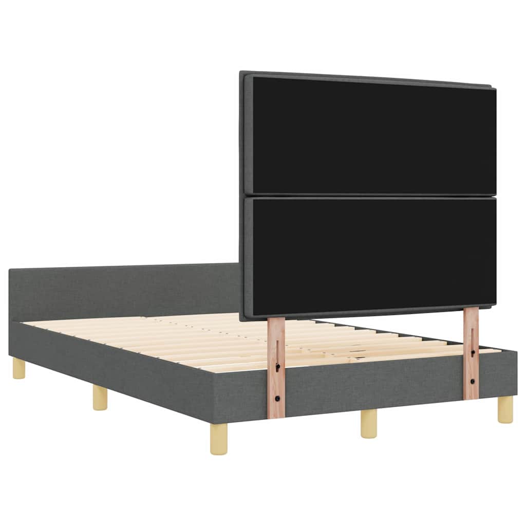 8721288341501_wbg-ba_en_hd_4 vidaXL Bed Frame Grey 150 x 200 cm Fabric - Image 10
