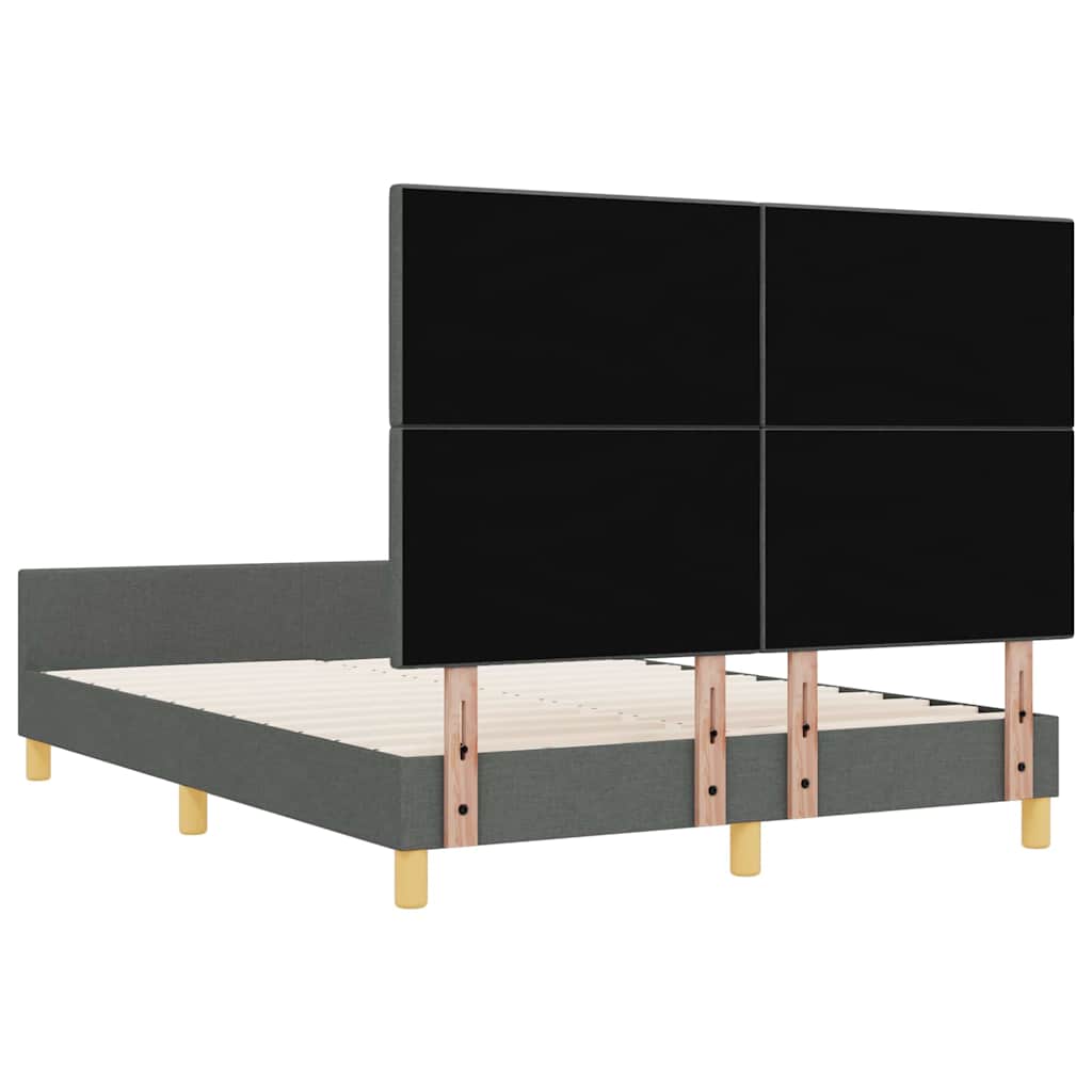 8721288341518_wbg-ba_en_hd_4 vidaXL Bed Frame Grey 135 x 190 cm Fabric - Image 10