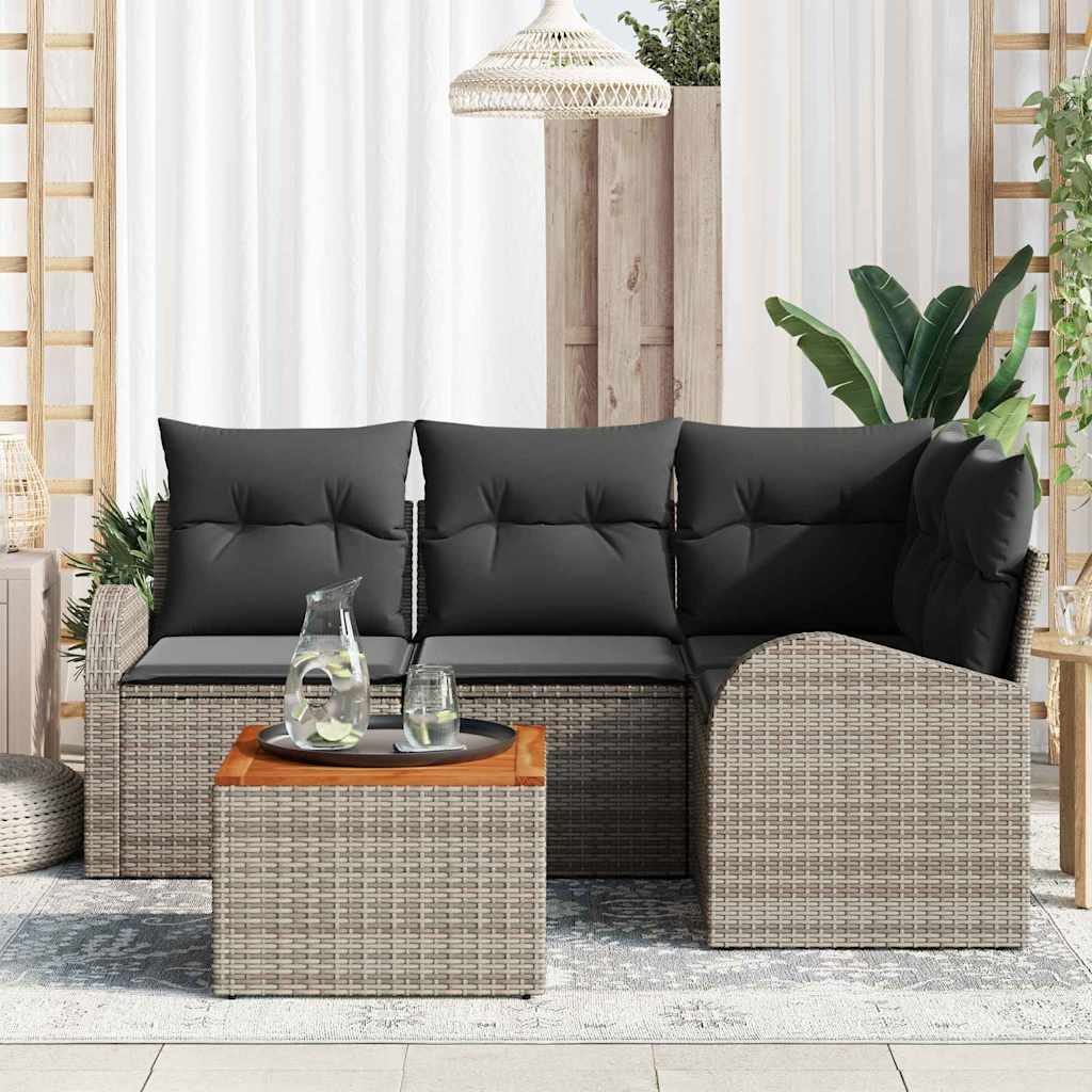 8721288365132_mo-im_en_hd_2 vidaXL Garden Sofa Set 5 pcs Grey - Image 3