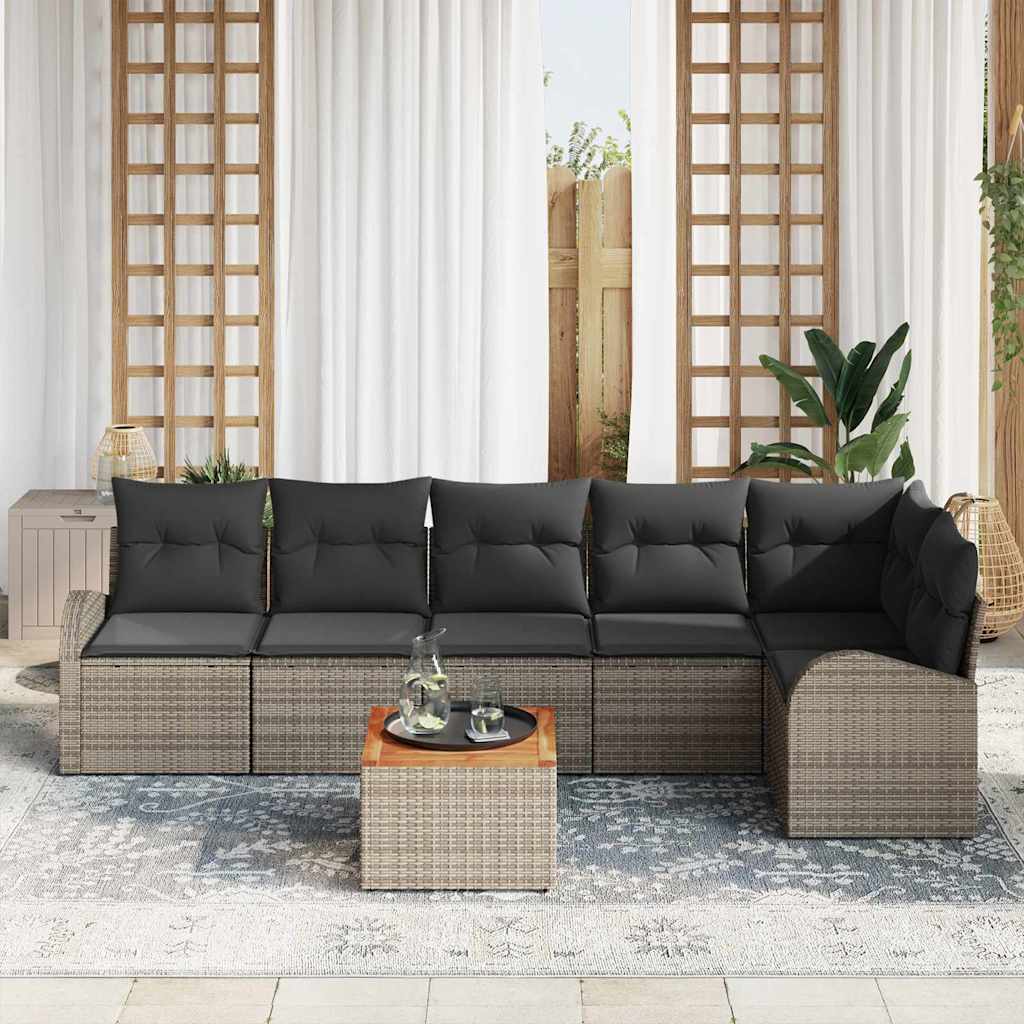 8721288365279_mo-im_en_hd_2 vidaXL Garden Sofa Set 7 pcs Grey - Image 3