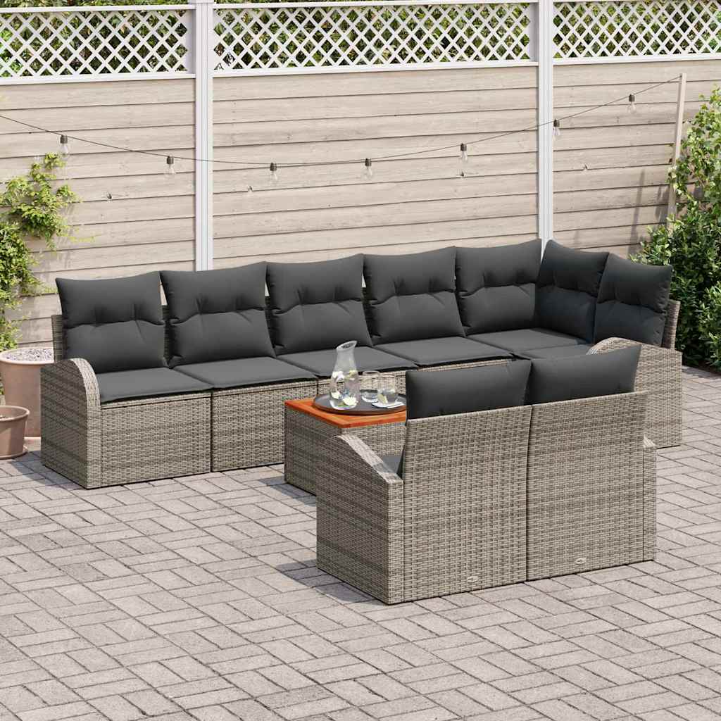 8721288365347_mo-im_en_hd_2 vidaXL Garden Sofa Set 9 pcs Grey - Image 3