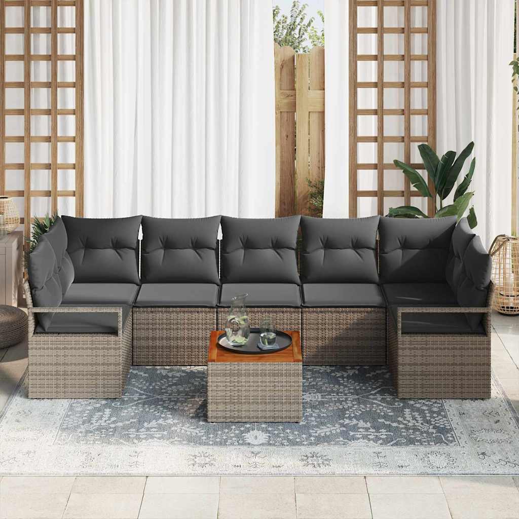 8721288366115_mo-im_en_hd_2 vidaXL Garden Sofa Set 8 pcs Grey - Image 3
