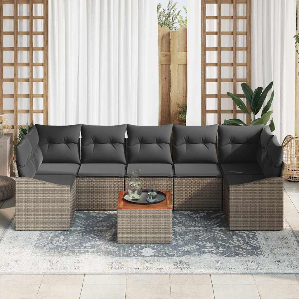 8721288367372_mo-im_en_hd_2 vidaXL Garden Sofa Set 8 pcs Grey - Image 3