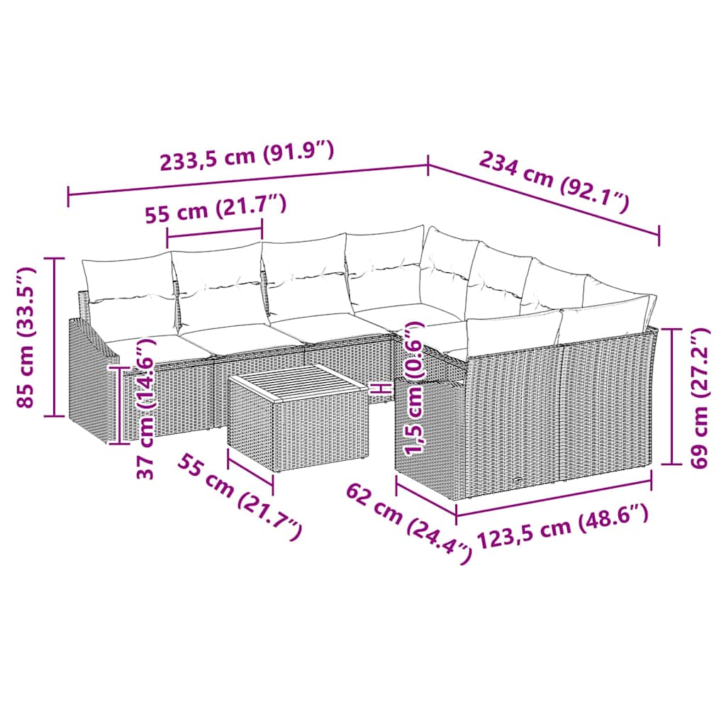 8721288367518_wbg-siz_en_hd_1 vidaXL Garden Sofa Set 9 pcs Grey - Image 13