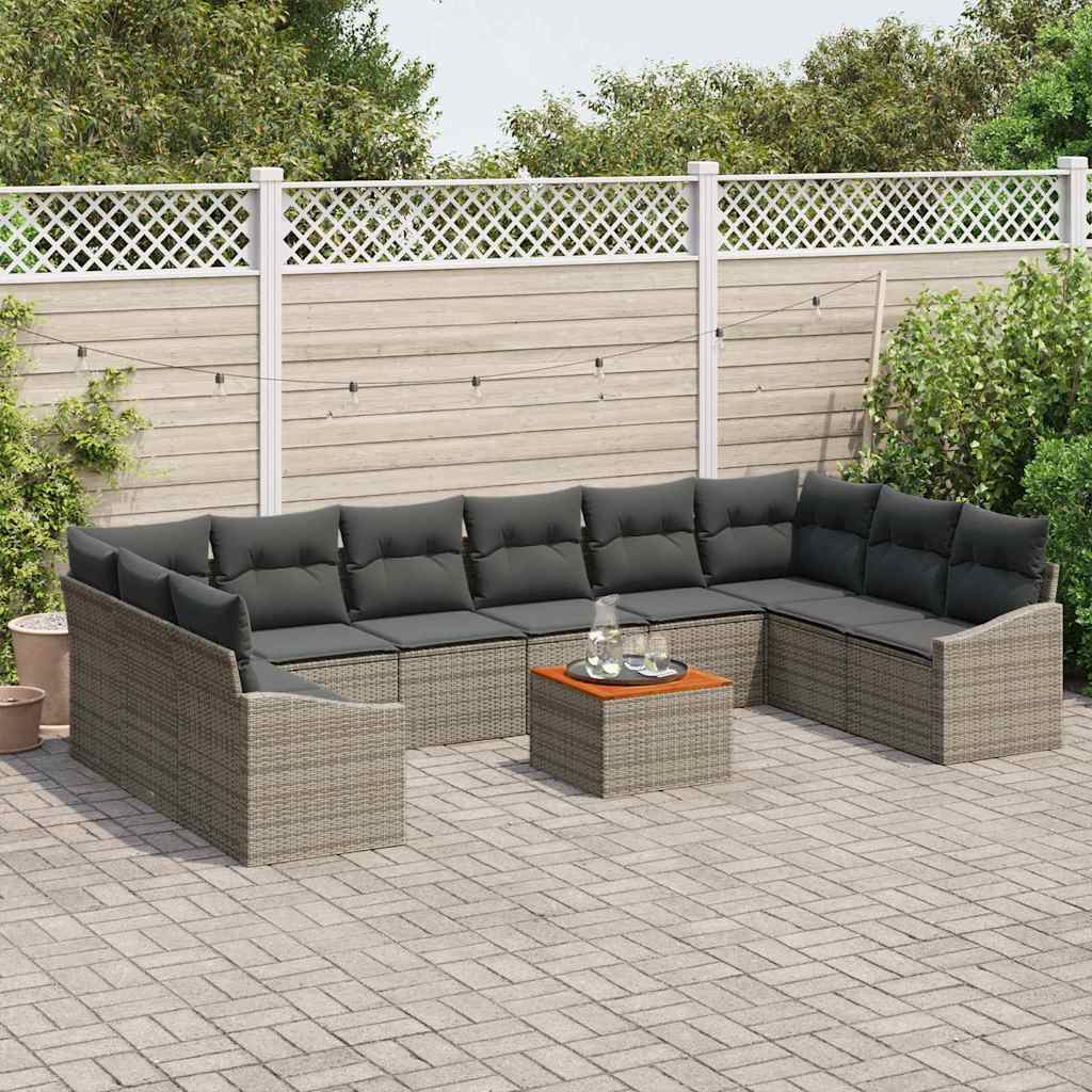 8721288368218_mo-im_en_hd_2 vidaXL Garden Sofa Set 11 pcs Grey - Image 3