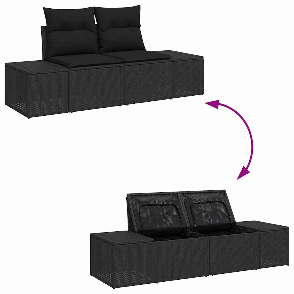 8721288368317_wbg-fu_en_hd_1 vidaXL Garden Sofa Set 5 pcs Black - Image 9