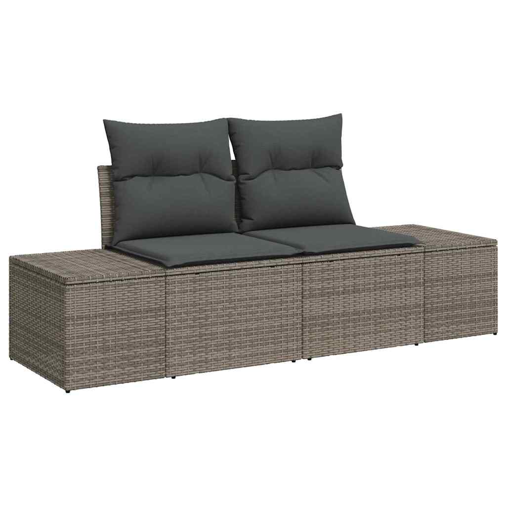 8721288368775_wbg-an_en_hd_1 vidaXL Garden Sofa Set 9 pcs Grey - Image 4