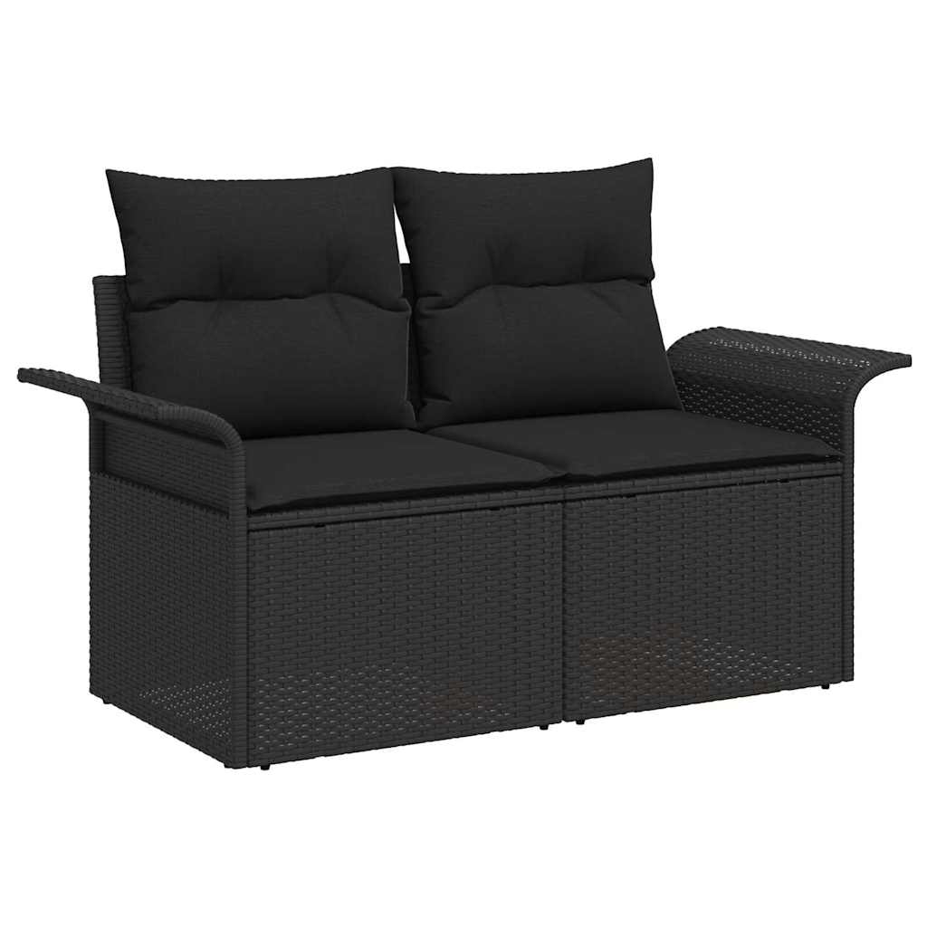 8721288382214_wbg-an_en_hd_1 vidaXL Garden Sofa Set with Storage 7 pcs Black Poly rattan - Image 4