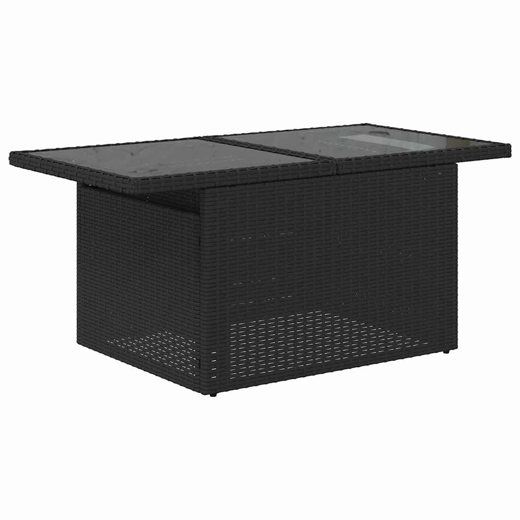 8721288399830_wbg-an_en_hd_3 vidaXL Garden Sofa Set with Cushion 9 pcs Black Poly rattan - Image 6