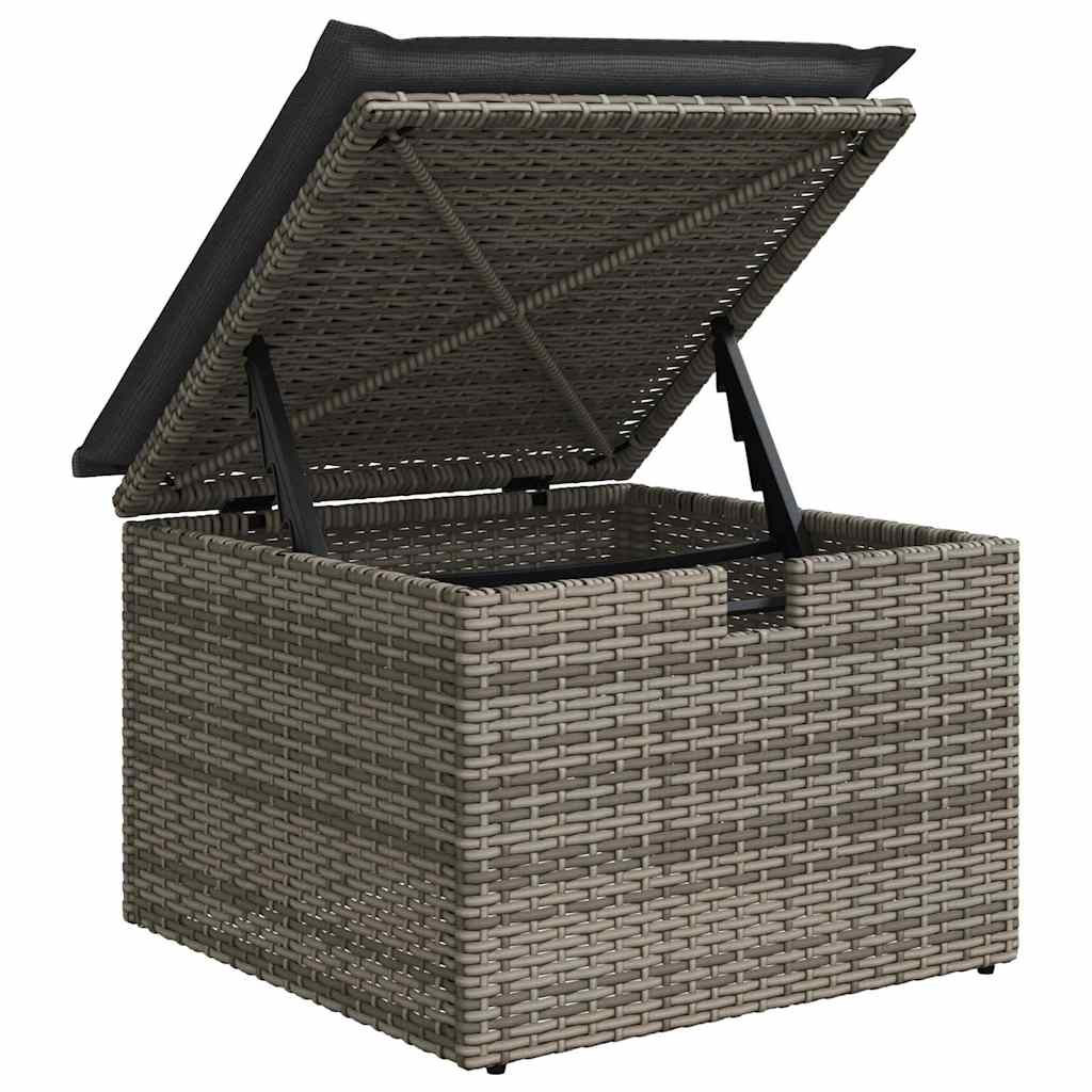 8721288414687_wbg-fu_en_hd_4 vidaXL Garden Sofa Set Height-Adjustable 6 pcs Grey Poly Rattan - Image 13