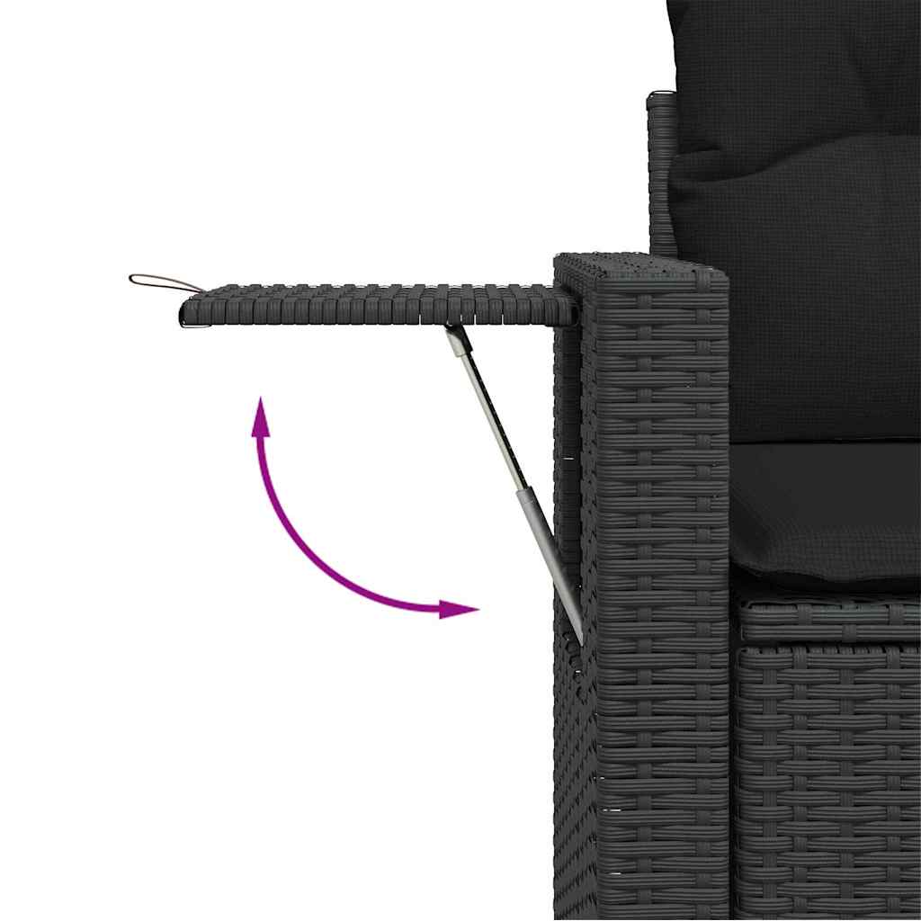 8721288418289_wbg-fu_en_hd_2 vidaXL Garden Sofa Set Height-Adjustable 10 pcs Black Poly Rattan - Image 9
