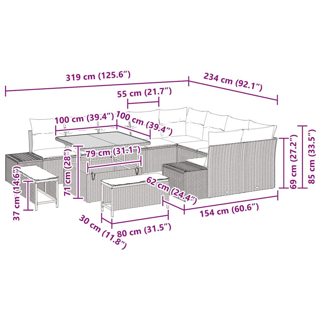 8721288429339_wbg-siz_en_hd_1 vidaXL Garden Sofa Set with Storage 12 pcs Black Poly rattan - Image 10