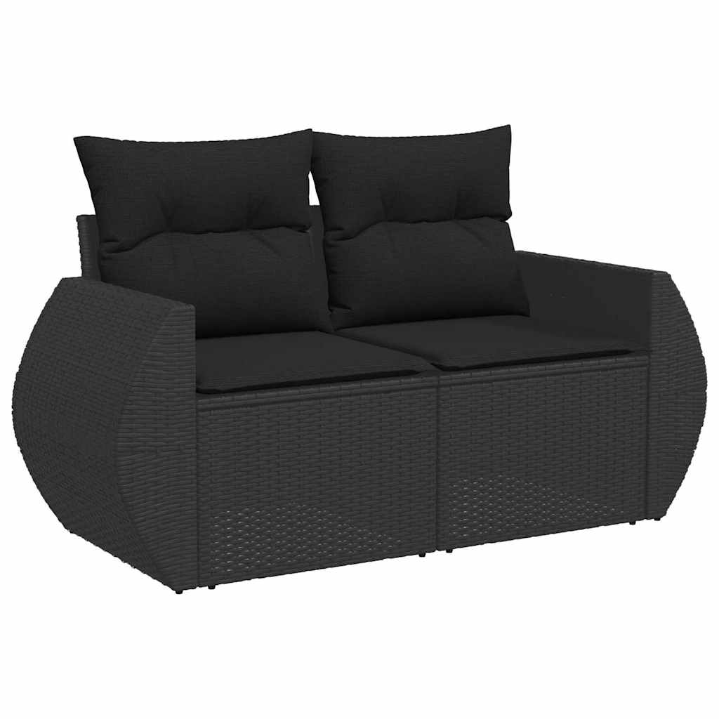 8721288438935_wbg-an_en_hd_3 vidaXL Garden Sofa Set with Cushion Manual 9 pcs Black 80 x 80 x 71 cm - Image 6