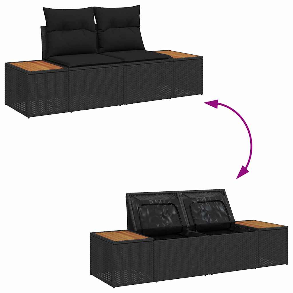 8721288449436_wbg-fu_en_hd_3 vidaXL Garden Sofa Set with Cushion 10 pcs Black 80 x 80 x 71 cm - Image 11