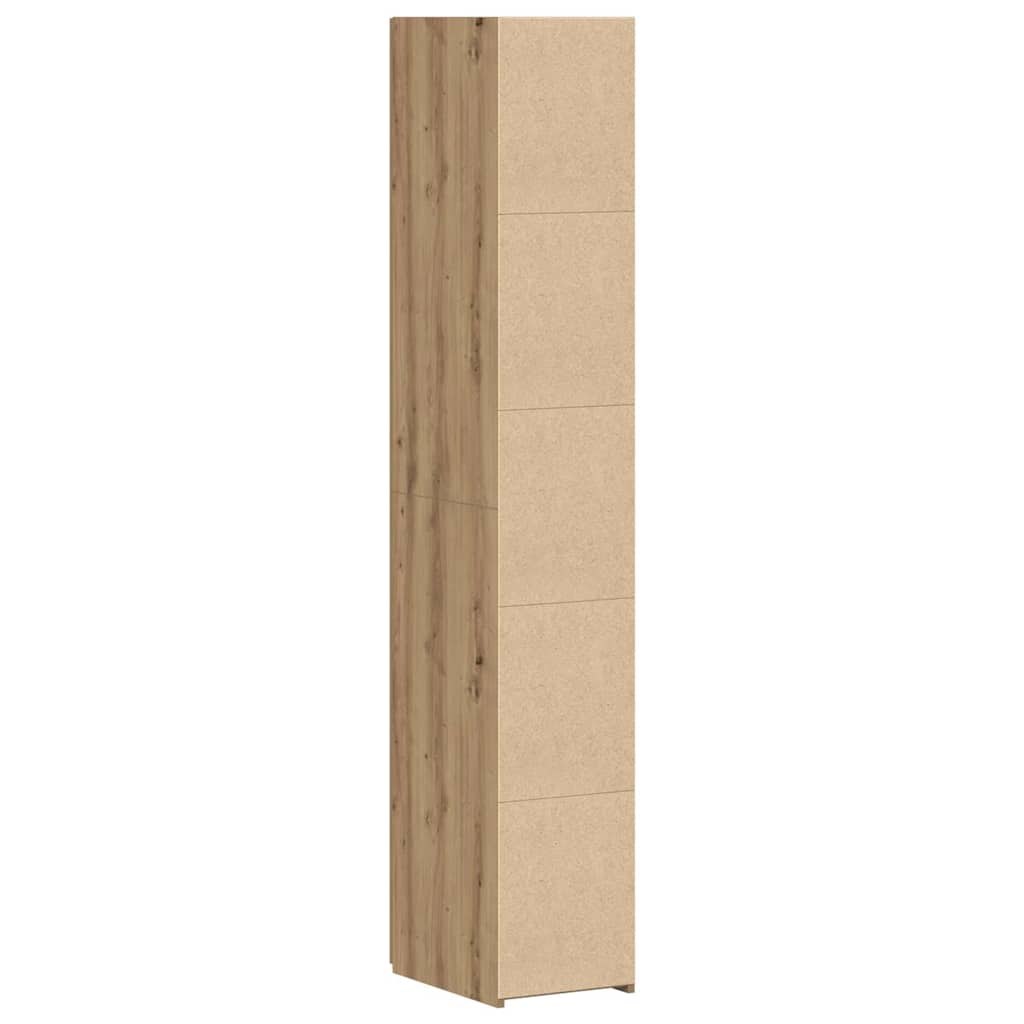 8721288456960_wbg-ba_en_hd_3 vidaXL Highboard Artisan oak 30 x 42.5 x 185 cm Engineered wood - Image 8