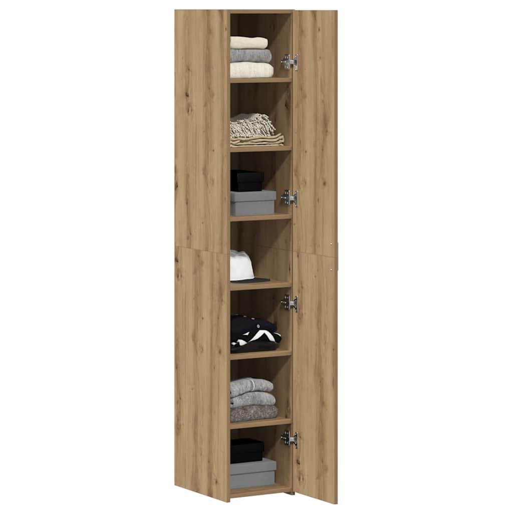 8721288456960_wbg-mo_en_hd_1 vidaXL Highboard Artisan oak 30 x 42.5 x 185 cm Engineered wood - Image 3