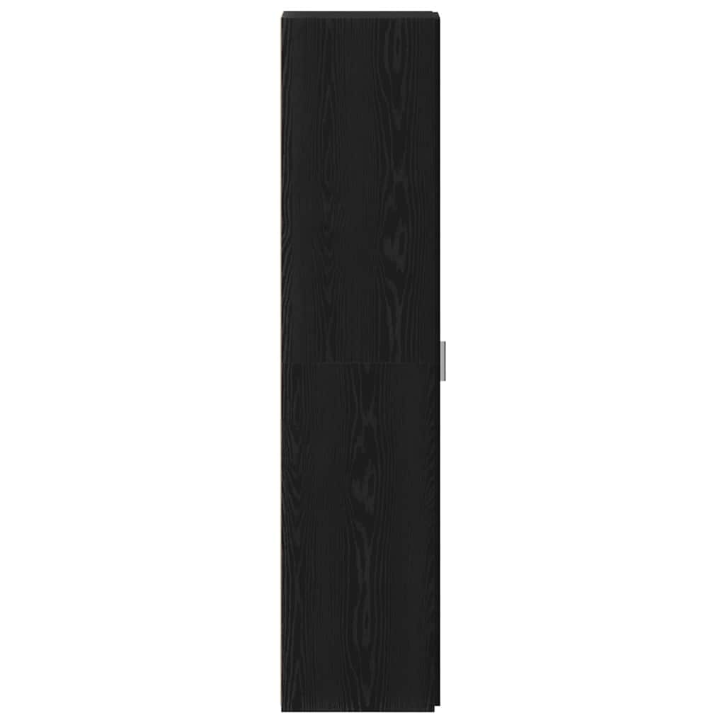 8721288456977_wbg-si_en_hd_5 vidaXL Highboard Black oak 30 x 42.5 x 185 cm Engineered wood - Image 7