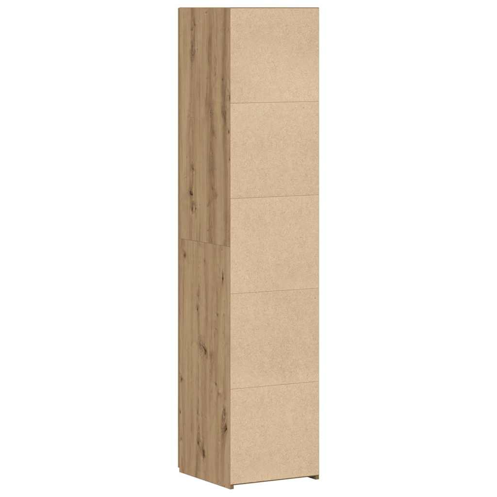8721288456991_wbg-ba_en_hd_3 vidaXL Artisan oak 40 x 42.5 x 185 cm Engineered wood - Image 8