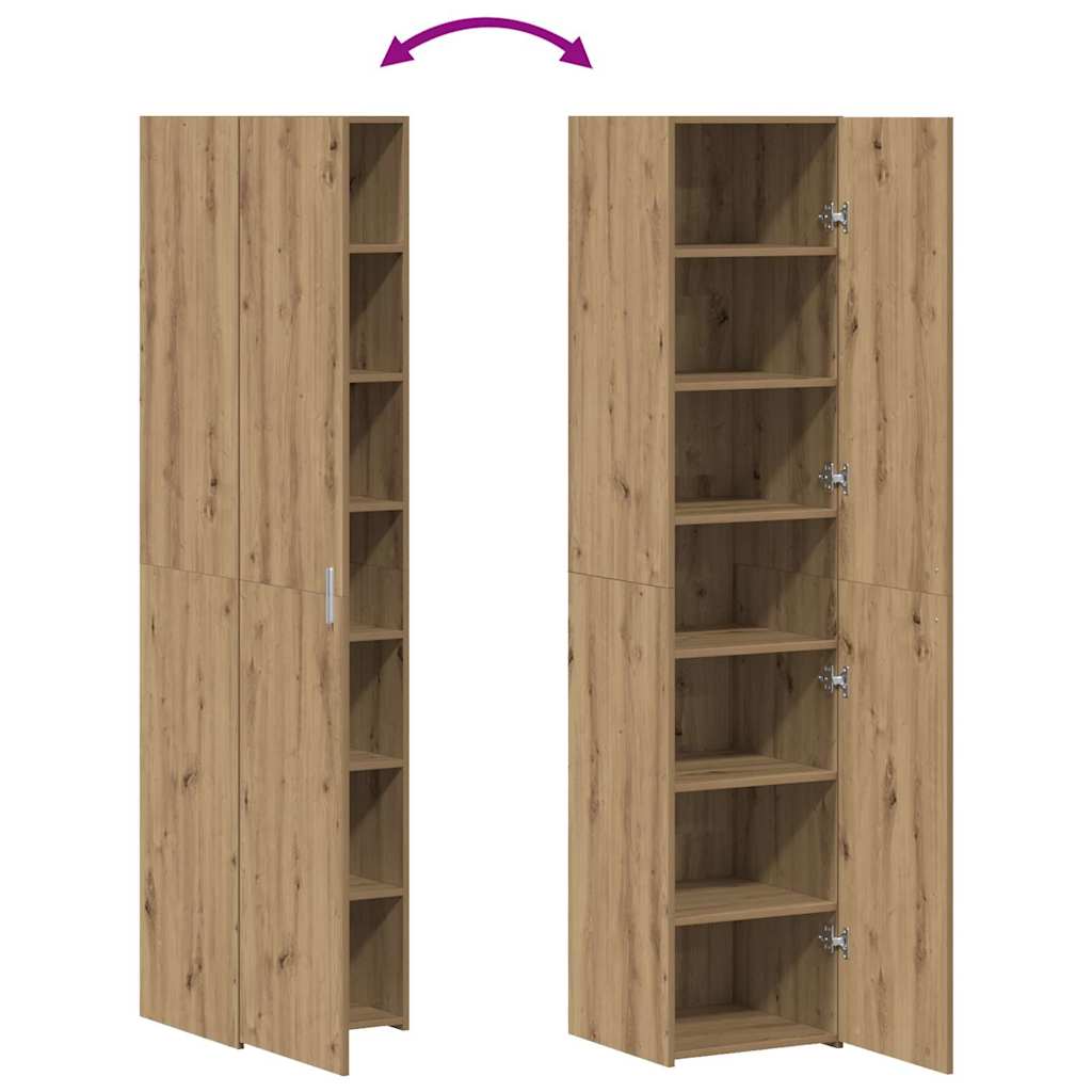 8721288456991_wbg-fu_en_hd_1 vidaXL Artisan oak 40 x 42.5 x 185 cm Engineered wood - Image 12