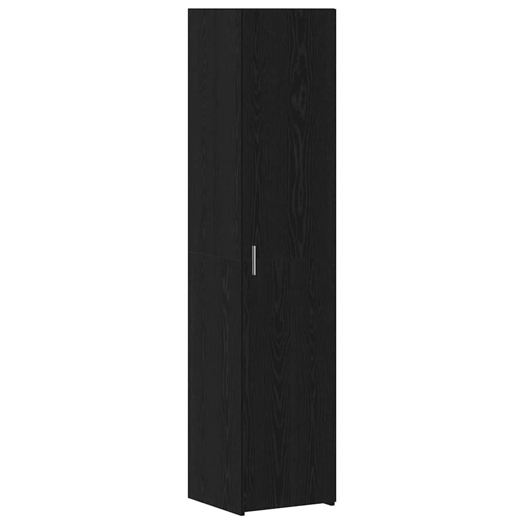 8721288457004_wbg-an-m_en_hd_1 vidaXL Highboard Black oak 40 x 42.5 x 185 cm Engineered wood - Image 2