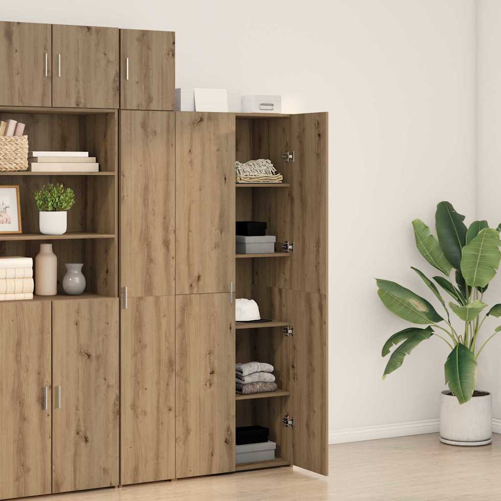 8721288457080_mo-im_en_hd_2 vidaXL Highboard Artisan oak 70 x 42.5 x 185 cm Engineered wood - Image 4