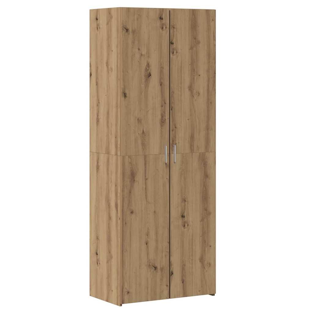 8721288457080_wbg-an-m_en_hd_2 vidaXL Highboard Artisan oak 70 x 42.5 x 185 cm Engineered wood - Image 2