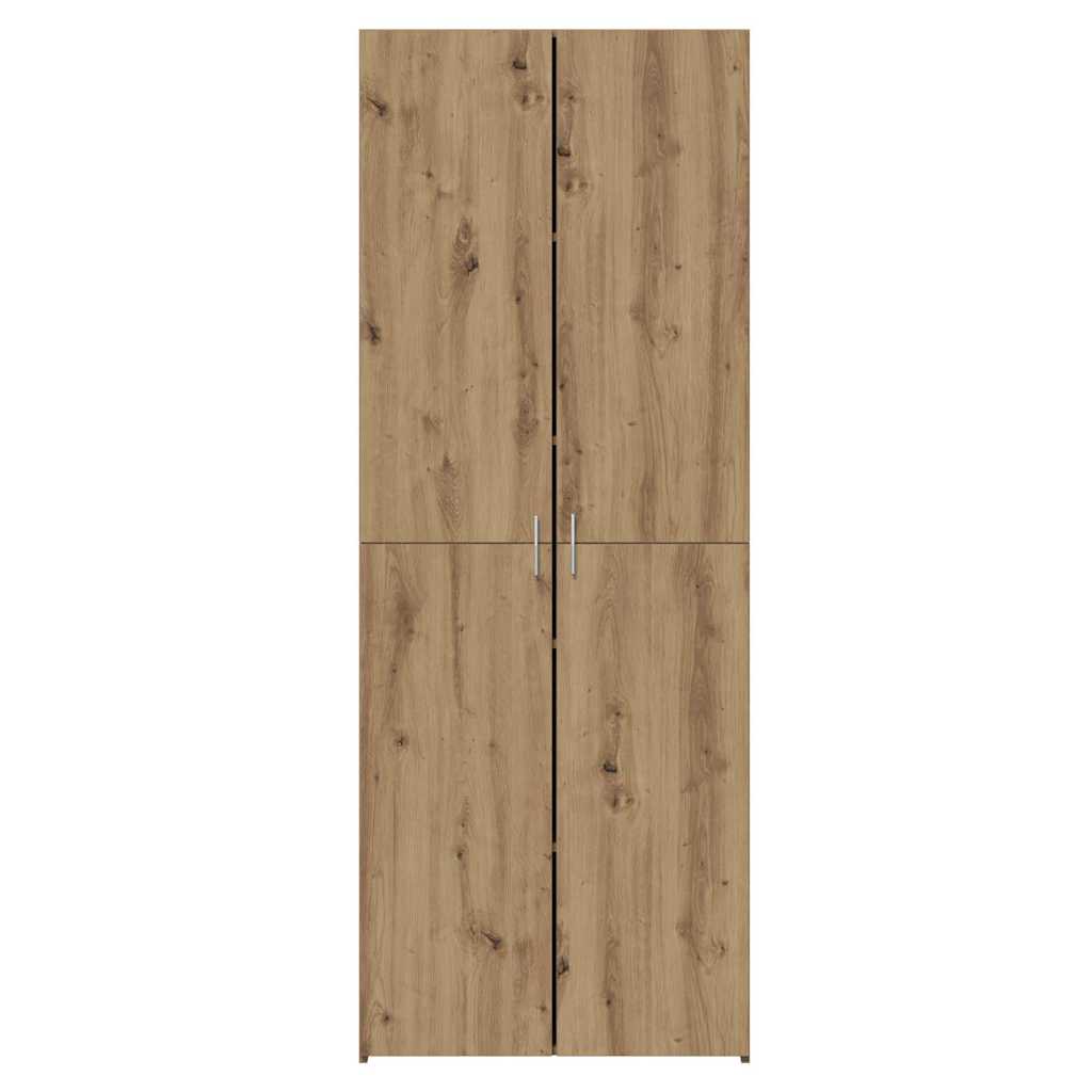 8721288457080_wbg-fr_en_hd_4 vidaXL Highboard Artisan oak 70 x 42.5 x 185 cm Engineered wood - Image 6