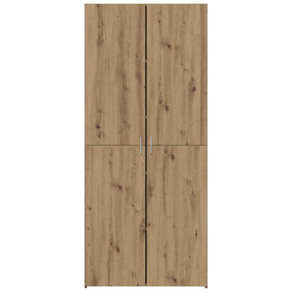 8721288457141_wbg-fr_en_hd_4 vidaXL Highboard Artisan oak 40 x 42.5 x 185 cm Engineered wood - Image 6