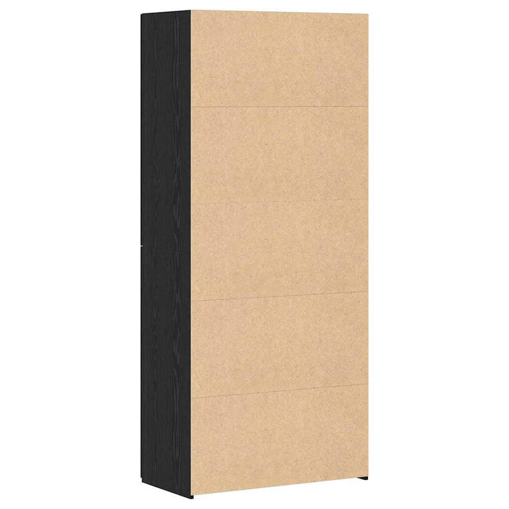 8721288457158_wbg-ba_en_hd_3 vidaXL Highboard Black oak 40 x 42.5 x 185 cm Engineered wood - Image 8