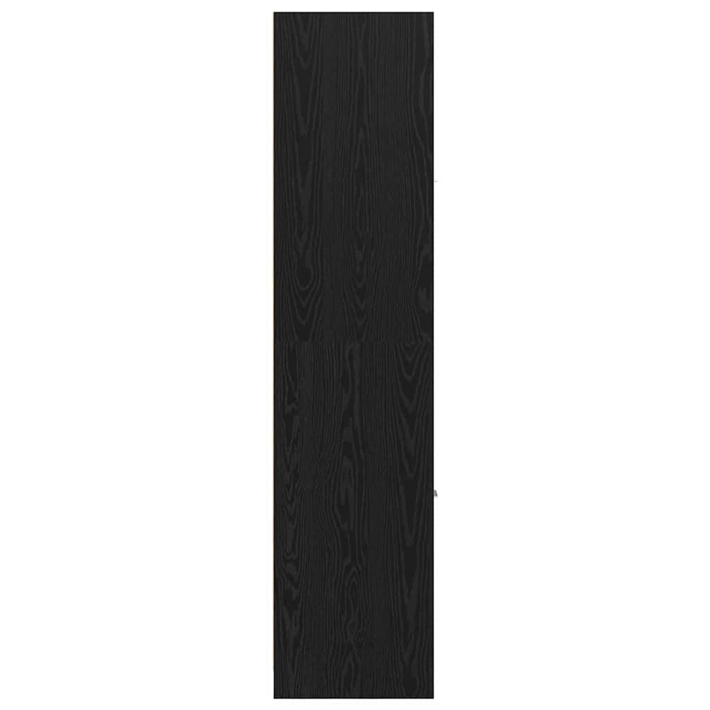 8721288457394_wbg-si_en_hd_5 vidaXL Apothecary Cabinet Black oak 30 x 41 x 174.5 cm Engineered wood - Image 7