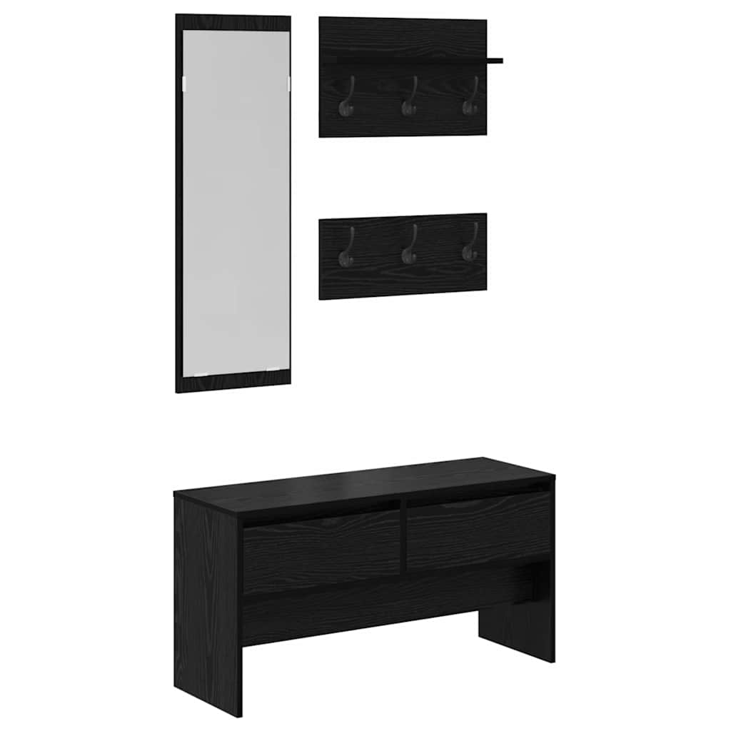 8721288519801_wbg-an-m_en_hd_6 vidaXL Hallway Furniture Set 4 pcs Old Wood 90 x 31 x 46.5 cm - Image 2