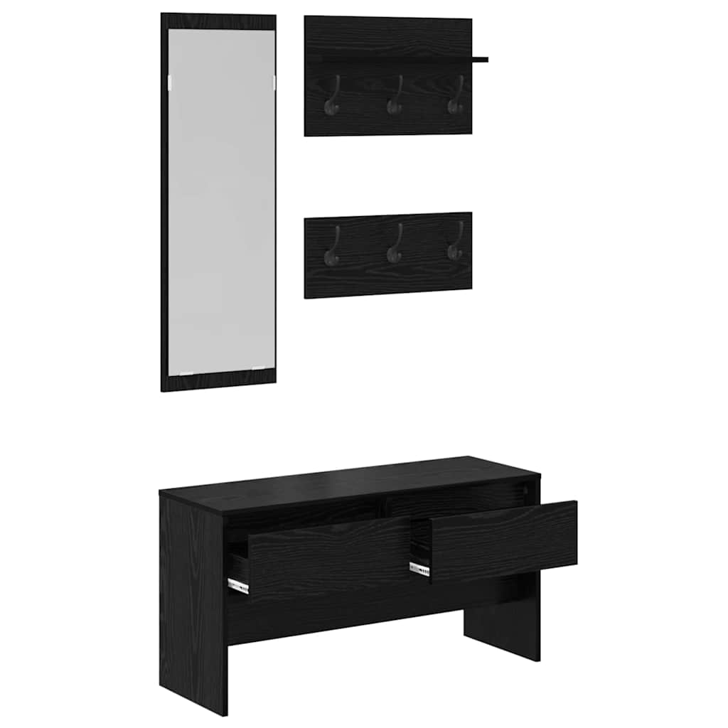 8721288519801_wbg-an_en_hd_1 vidaXL Hallway Furniture Set 4 pcs Old Wood 90 x 31 x 46.5 cm - Image 5