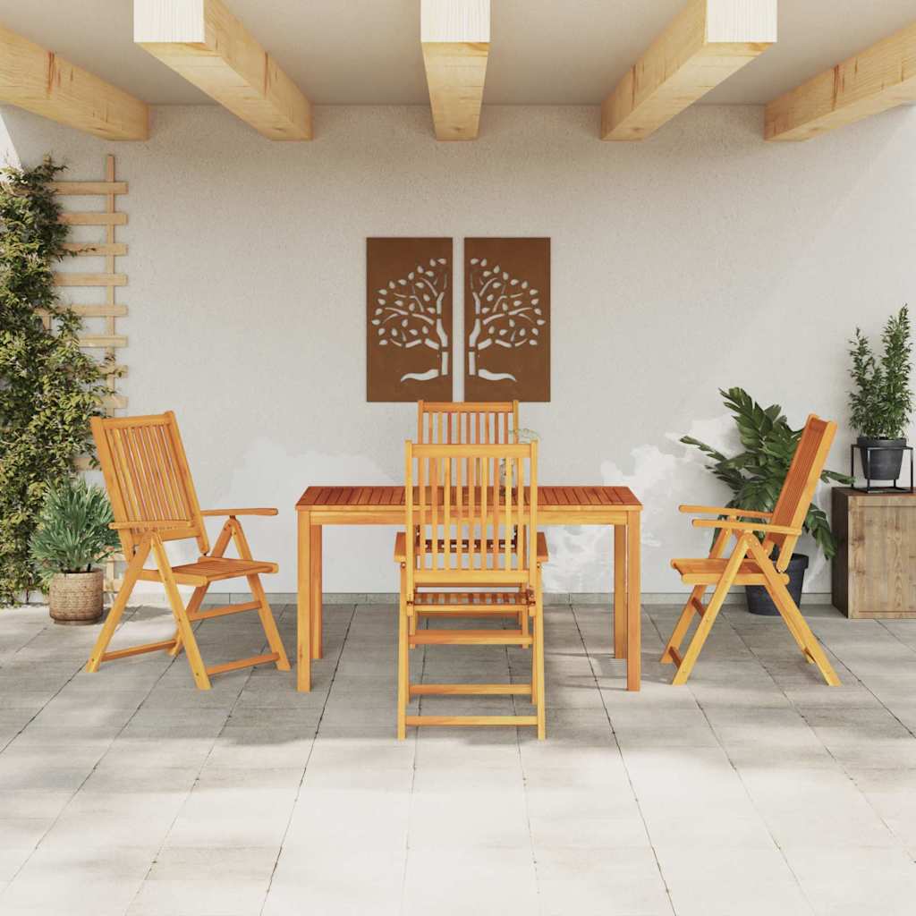 8721288595348_mo-im_en_hd_2 vidaXL Garden Dining Set Folding 5 pcs Brown Solid acacia wood - Image 4