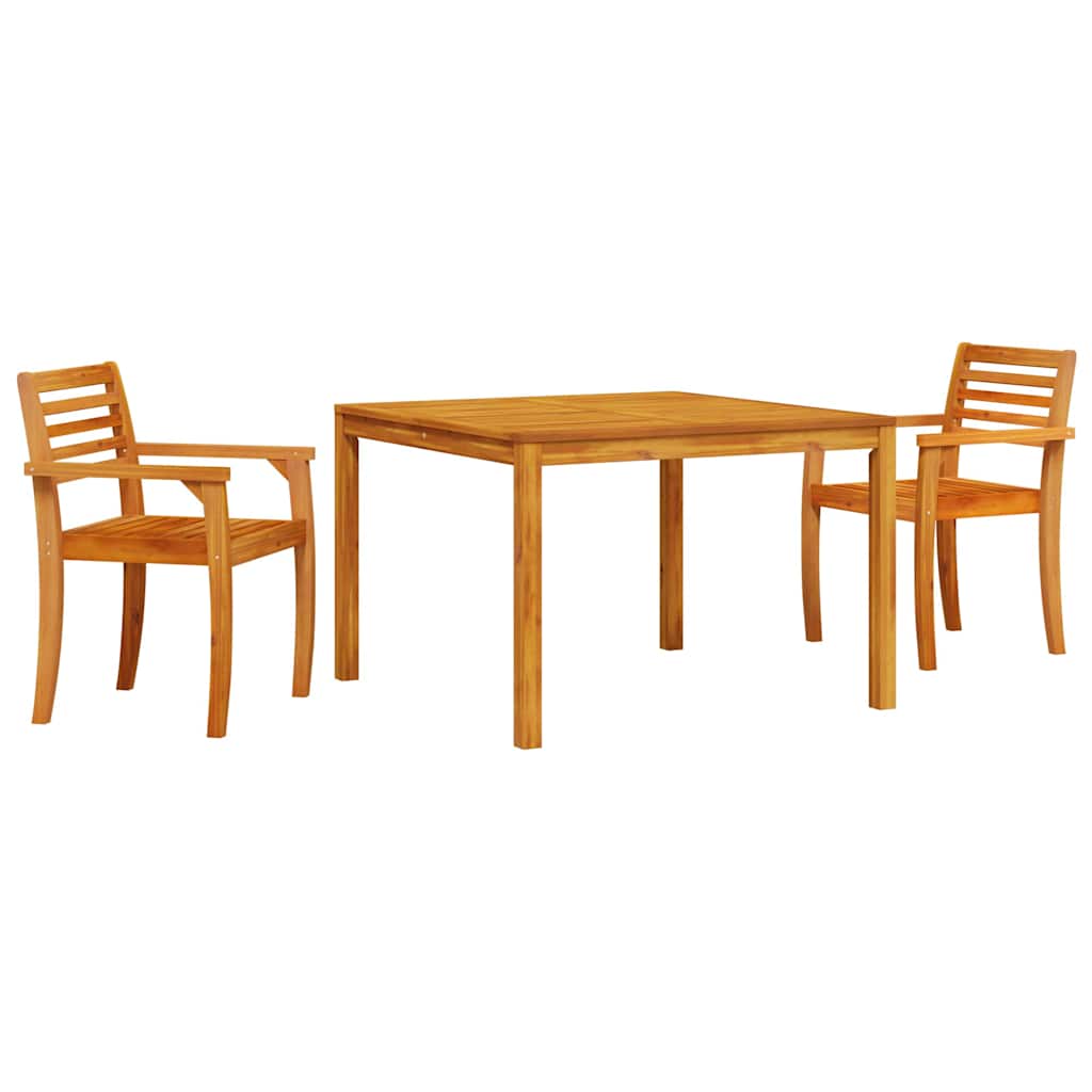 8721288595867_wbg-an-m_en_hd_3 vidaXL Garden Dining Set 3 pcs Brown Solid acacia wood - Image 2