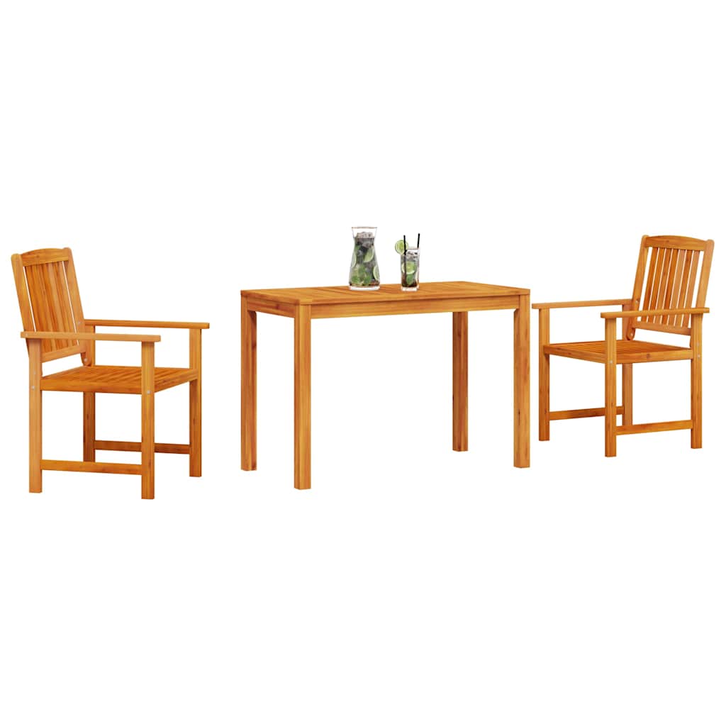 8721288595904_wbg-mo_en_hd_1 vidaXL Garden Dining Set 3 pcs Brown Solid Acacia wood - Image 3
