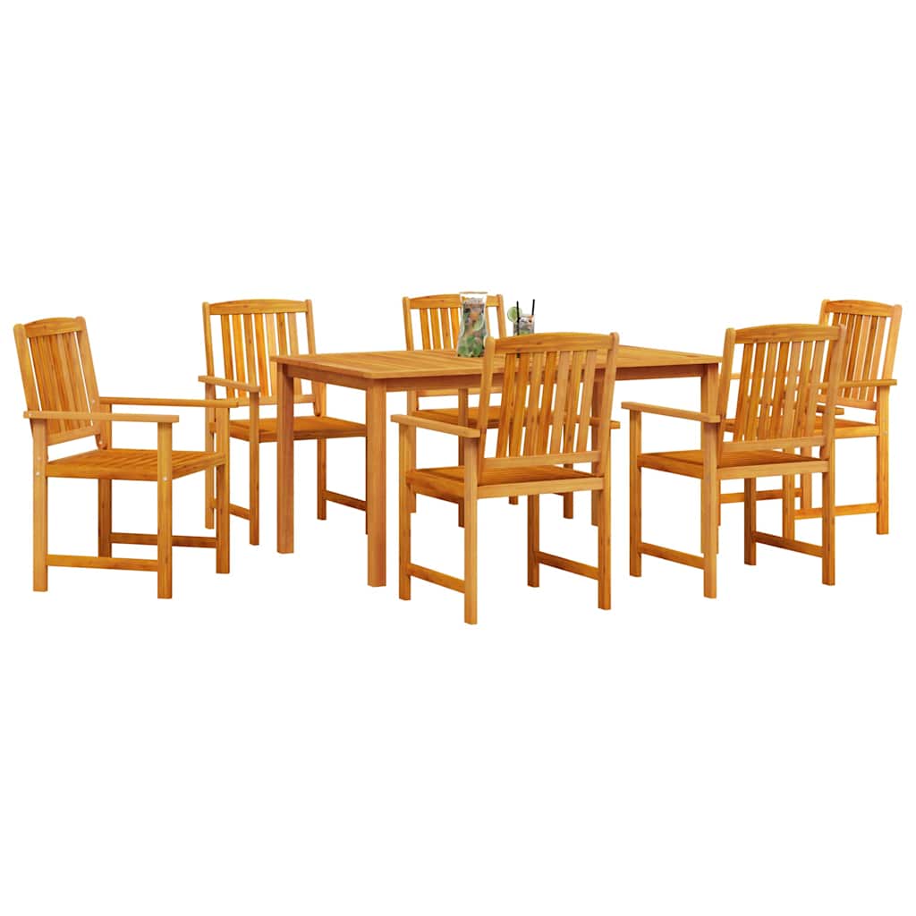 8721288595928_wbg-mo_en_hd_1 vidaXL Garden Dining Set 5 pcs Brown Solid acacia wood - Image 3