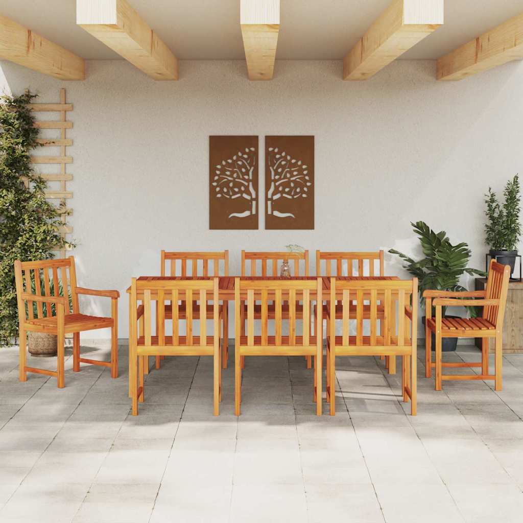 8721288595942_mo-im_en_hd_2 vidaXL Garden Dining Set 7 pcs Brown Solid acacia wood - Image 4