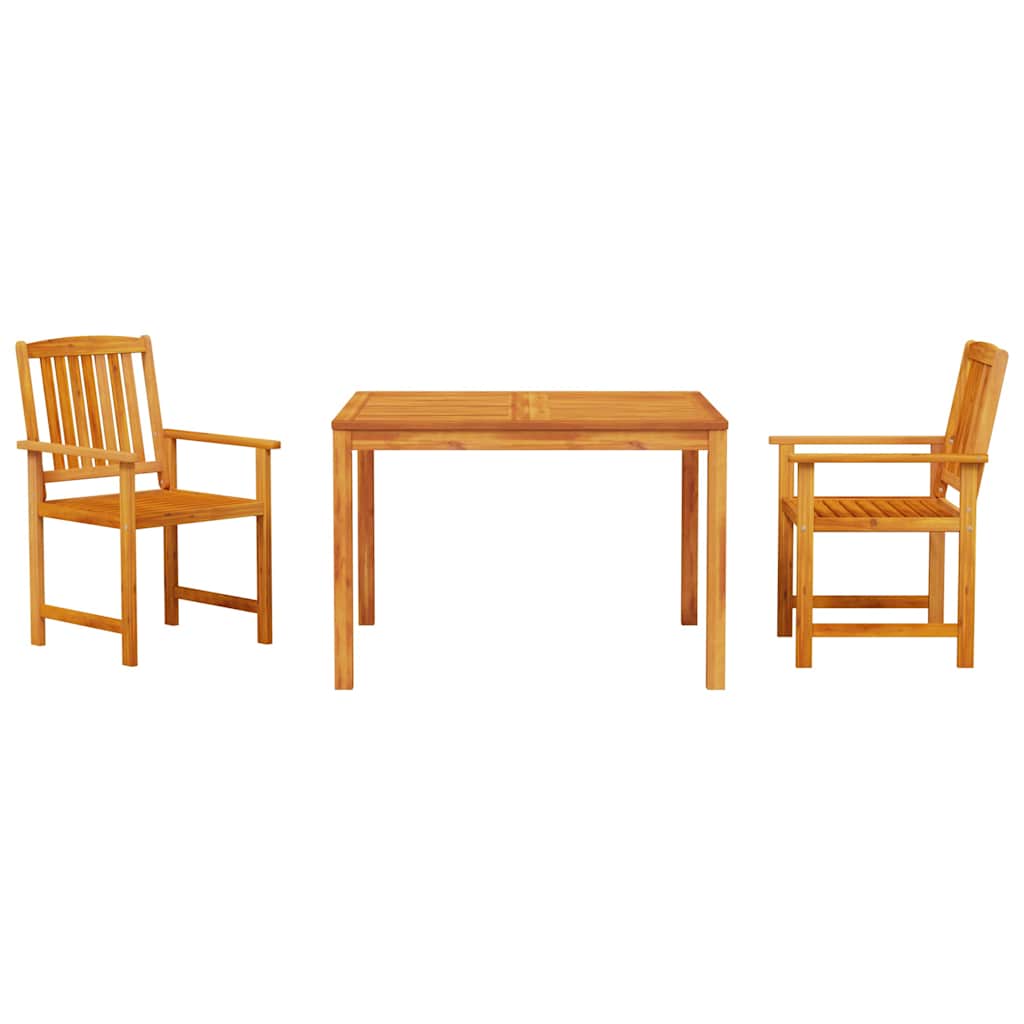8721288595980_wbg-fr_en_hd_4 vidaXL Garden Dining Set 3 pcs Brown Solid acacia wood - Image 7