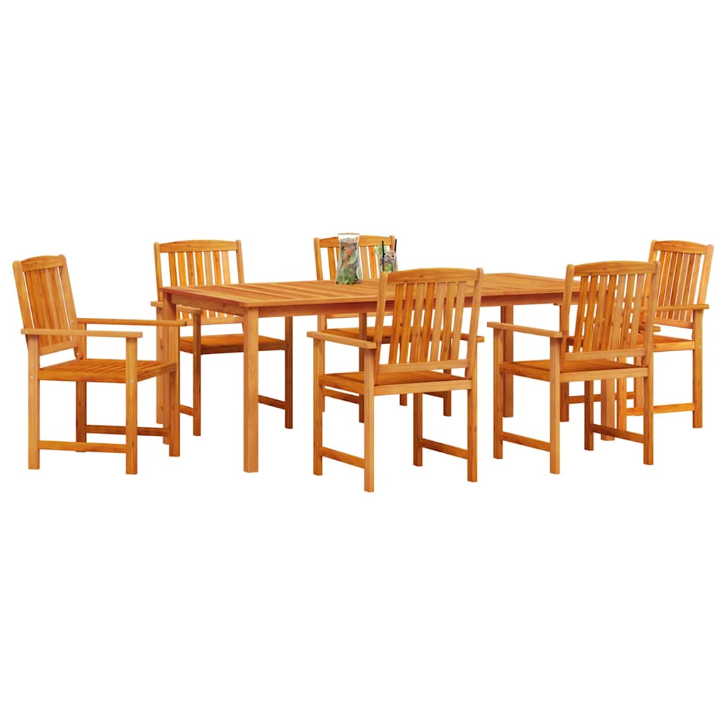8721288596000_wbg-mo_en_hd_1 vidaXL Garden Dining Set 7 pcs Brown Solid acacia wood - Image 3