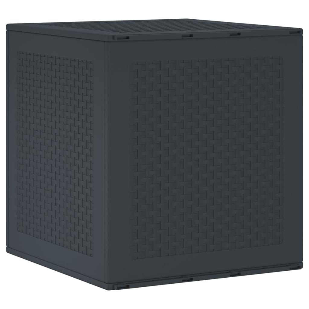 8721288596918_wbg-an-m_en_hd_1 vidaXL Garden Storage Box Anthracite 55 x 53 x 57 cm Polypropylene - Image 2