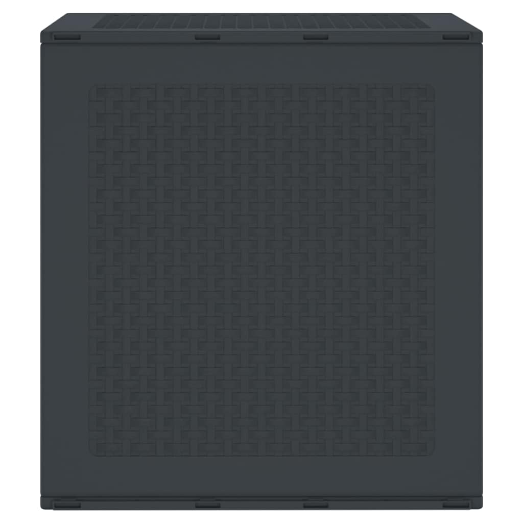 8721288596918_wbg-fr_en_hd_4 vidaXL Garden Storage Box Anthracite 55 x 53 x 57 cm Polypropylene - Image 6