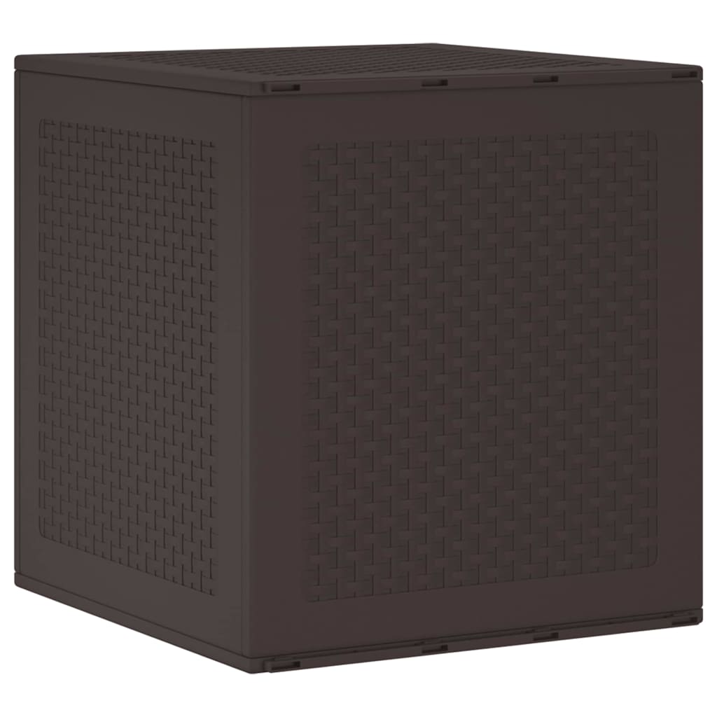 8721288596925_wbg-an-m_en_hd_1 vidaXL Garden Storage Box Brown 55 x 53 x 57 cm Polypropylene - Image 2