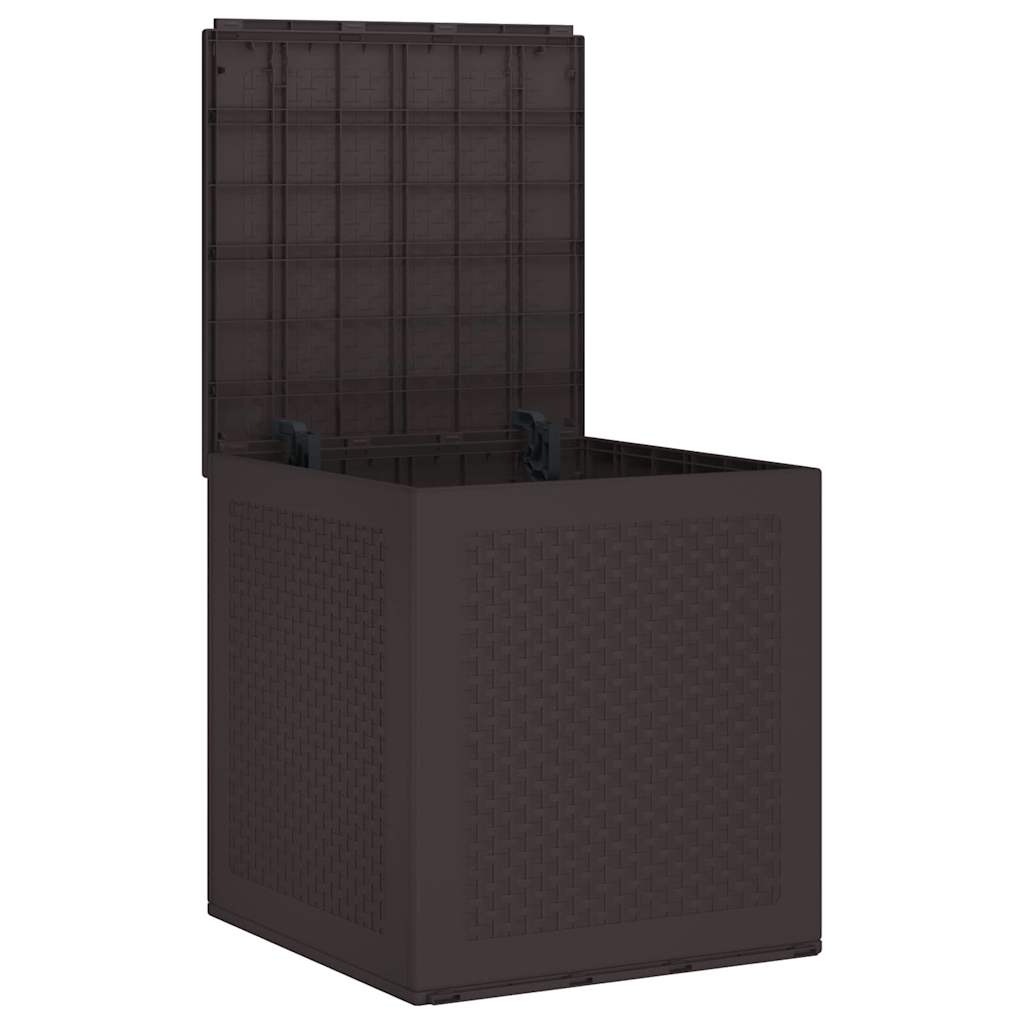 8721288596925_wbg-an_en_hd_2 vidaXL Garden Storage Box Brown 55 x 53 x 57 cm Polypropylene - Image 5