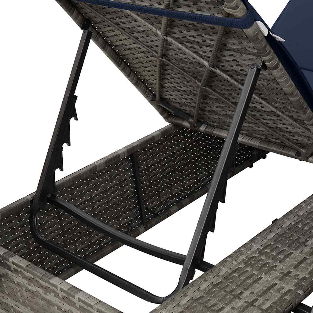 8721288599131_detail_en_hd_2 vidaXL Double Sun Lounger with Roof Grey 205 x 129 x 200 cm PE rattan - Image 9