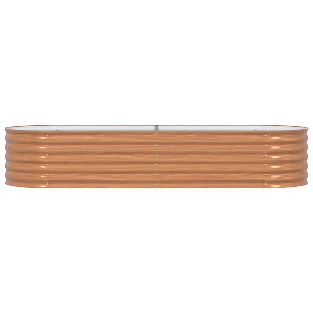 8721288601889_wbg-fr_en_hd_2 vidaXL Garden Raised Bed Brown 240 x 80 x 44 cm Steel - Image 5