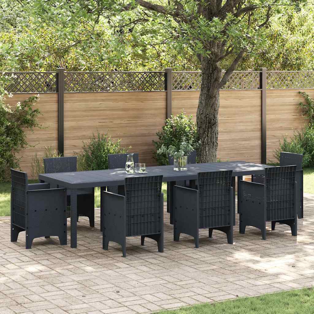 8721288624727_mo-im_en_hd_1 vidaXL Garden Table Anthracite 300 x 100 x 73 cm Poly Rattan - Image 1