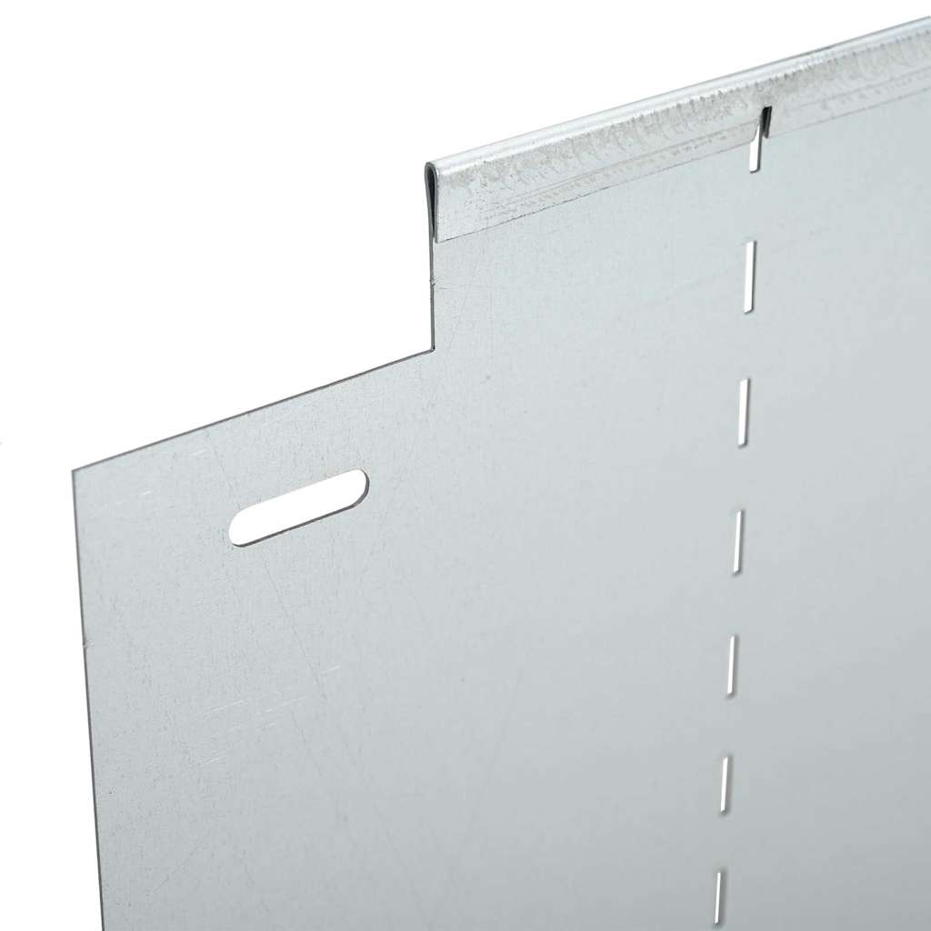 8721288628411_detail_en_hd_2 vidaXL Lawn Edgings 5 pcs Silver 100 x 25 x 0.07 cm Galvanised steel - Image 7