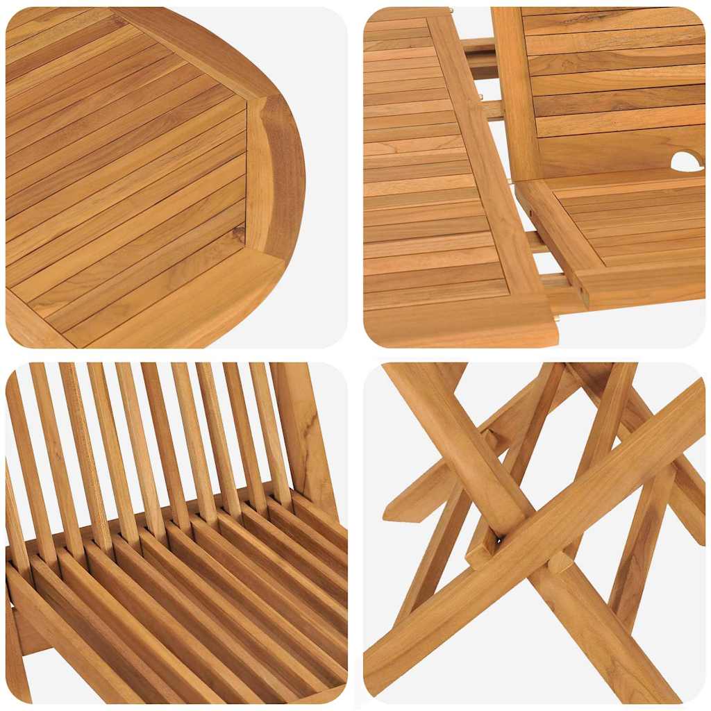 8721288665867_detail_en_hd_1 vidaXL Garden Dining Set 7 pcs Brown 160 x 80 x 75 cm Solid teak wood - Image 9