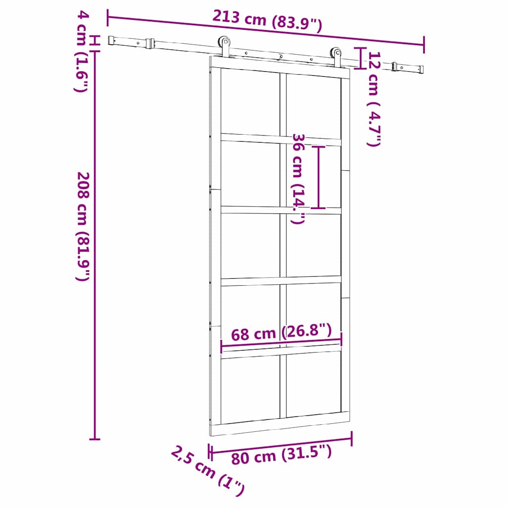 8721288667786_wbg-siz_en_hd_1 vidaXL Sliding Door Brown 80 x 208 cm Solid pine wood - Image 12